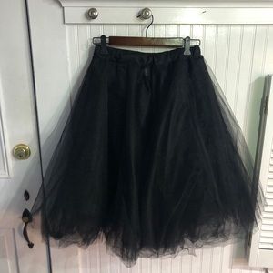 Black tutu